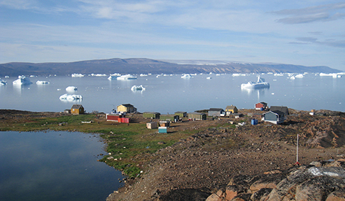 Klimaforskning. Billede fra Grønland. Foto: antropologi
