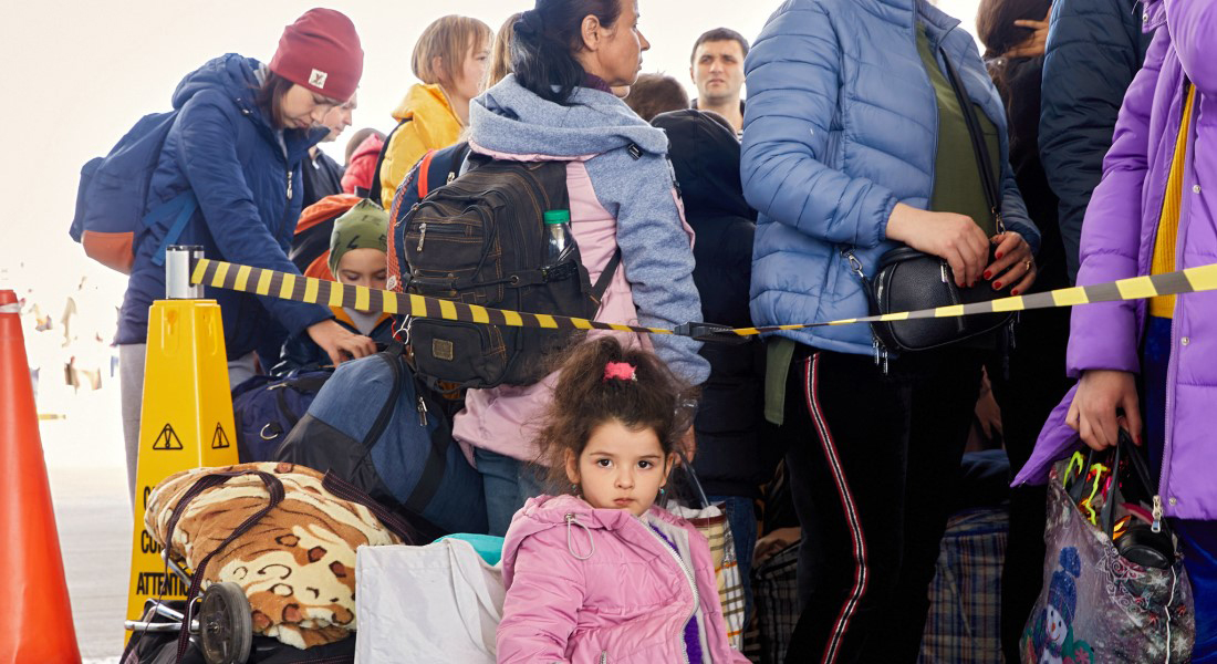 Ukrainian refugees. Photo: Flickr