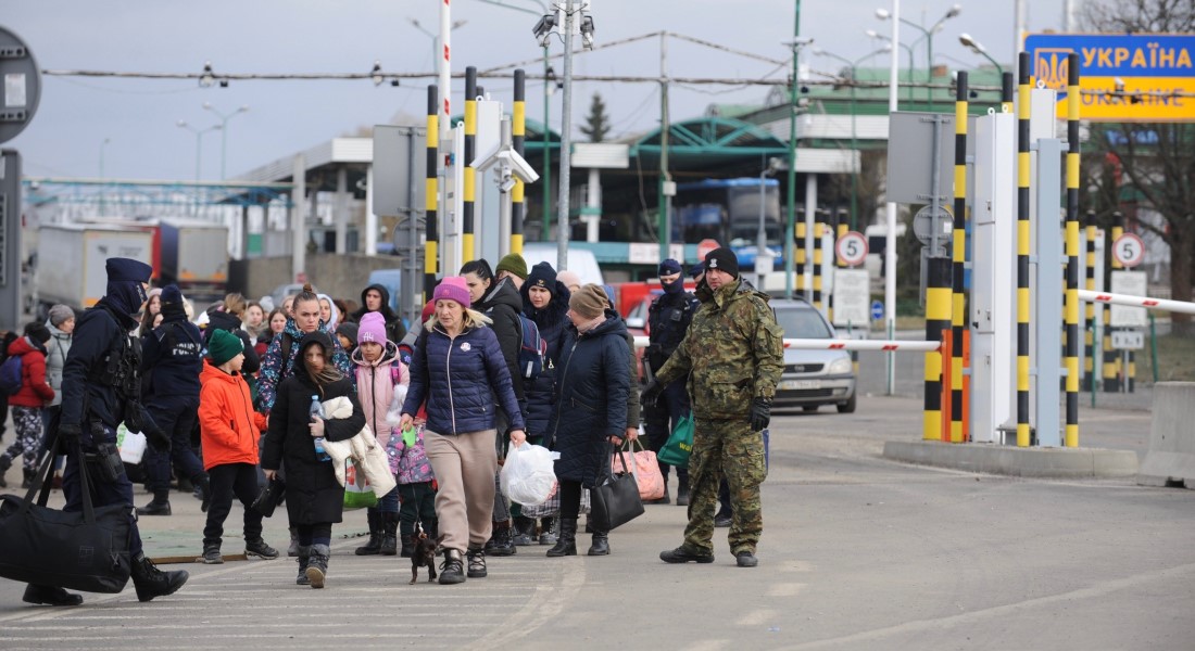 Ukrainian refugees. Photo: Flickr/European Union