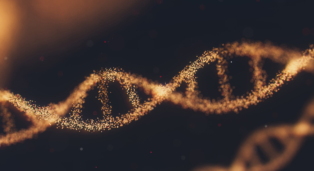 DNA-streng. Foto: Anirudh (Unsplash)
